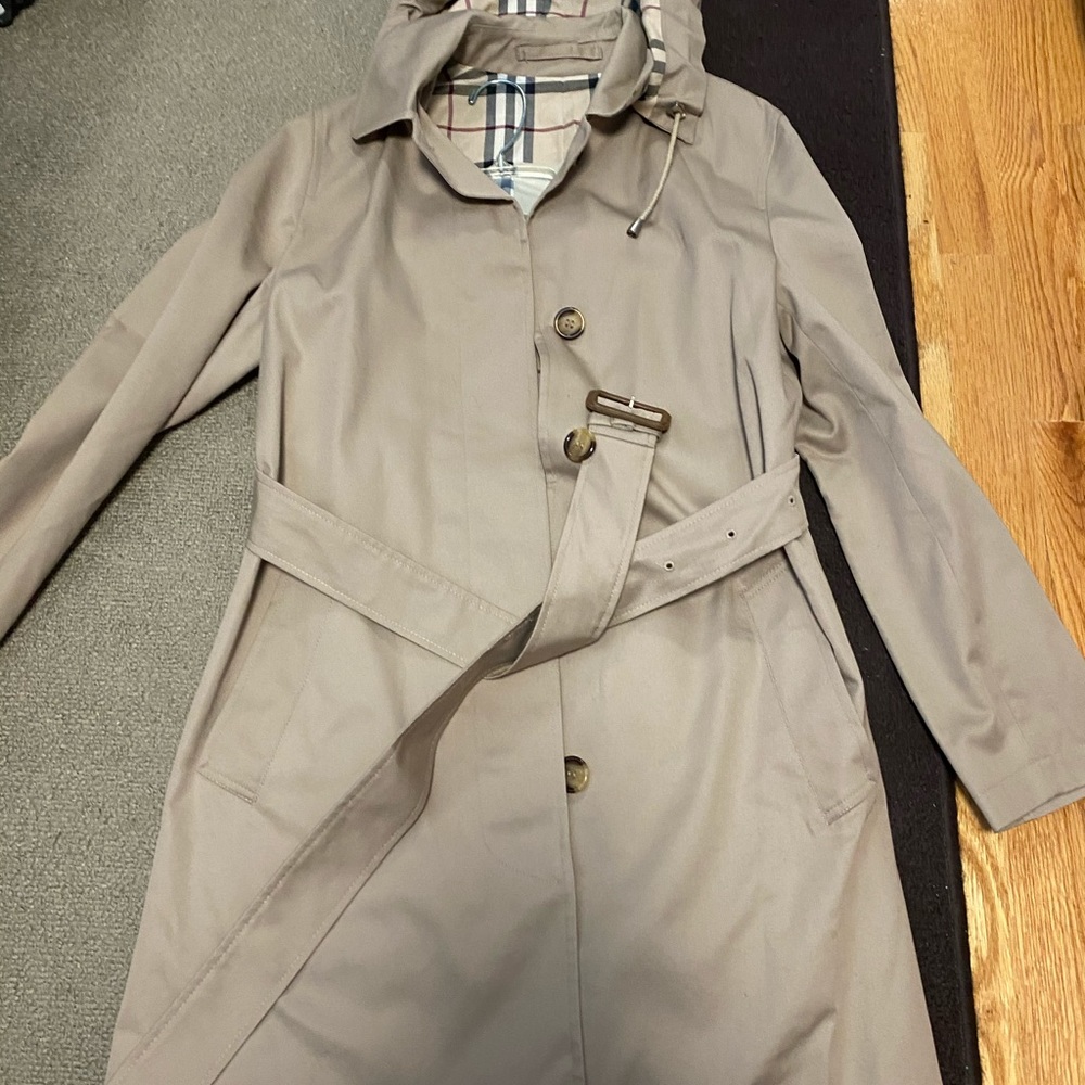 Burberry Natasha Trench Coat - Beige size 2